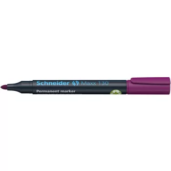   Alkoholos marker, 1-3 mm, kúpos, SCHNEIDER "Maxx 130", lila