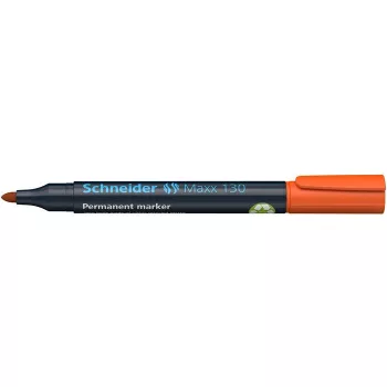   Alkoholos marker, 1-3 mm, kúpos, SCHNEIDER "Maxx 130", narancssárga
