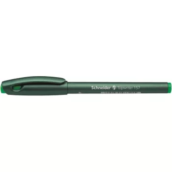 Filctoll, 0,8 mm, SCHNEIDER "Topwriter 157", zöld