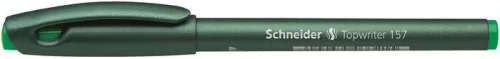 Filctoll, 0,8 mm, SCHNEIDER "Topwriter 157", zöld