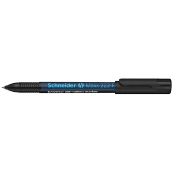  Alkoholos marker, OHP, 0,7 mm, SCHNEIDER "Maxx 222 F", fekete