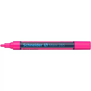   Krétamarker, 2-3 mm, SCHNEIDER "Maxx 265", rózsaszín