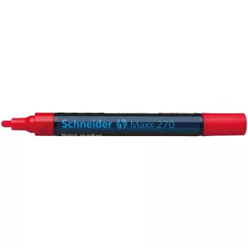 Lakkmarker, 1-3 mm, SCHNEIDER "Maxx 270", piros