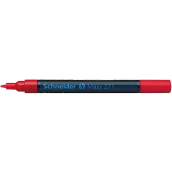 Lakkmarker, 1-2 mm, SCHNEIDER "Maxx 271", piros