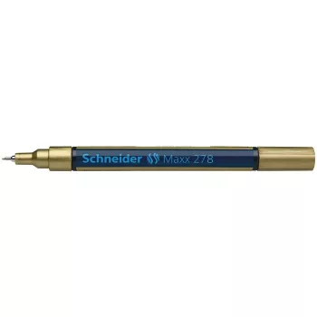 Lakkmarker, 0,8 mm, SCHNEIDER "Maxx 278", arany