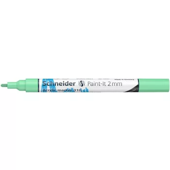   Dekormarker, akril, 2 mm, SCHNEIDER "Paint-It 310", pasztellzöld