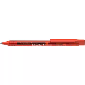   Zseléstoll, 0,4 mm, nyomógombos, SCHNEIDER "Fave Gel", piros