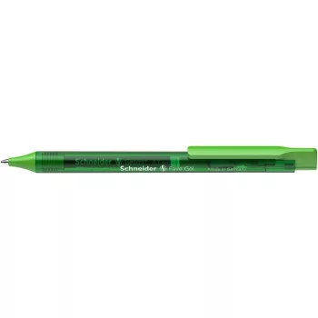   Zseléstoll, 0,4 mm, nyomógombos, SCHNEIDER "Fave Gel", zöld