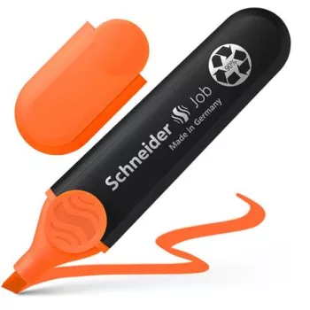   Szövegkiemelő, 1-5 mm, SCHNEIDER "Job 150", narancssárga