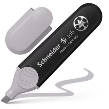   Szövegkiemelő, 1-5 mm, SCHNEIDER "Job Pastel", szürke