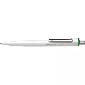   Golyóstoll, 0,5 mm, nyomógombos, SCHNEIDER "K3 Biosafe", zöld