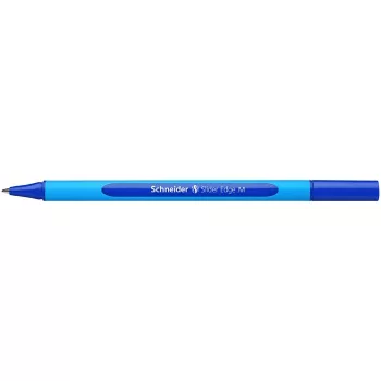  Golyóstoll, 0,5 mm, kupakos, SCHNEIDER "Slider Edge M", kék