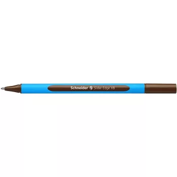   Golyóstoll, 0,7 mm, kupakos, SCHNEIDER "Slider Edge XB", barna