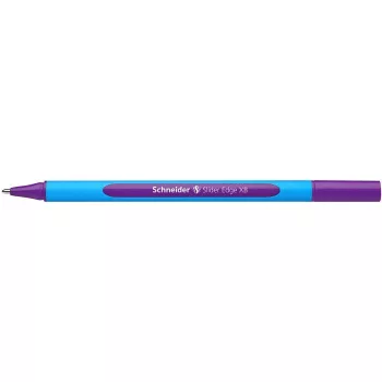   Golyóstoll, 0,7 mm, kupakos, SCHNEIDER "Slider Edge XB", lila