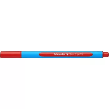   Golyóstoll, 0,7 mm, kupakos, SCHNEIDER "Slider Edge XB", piros