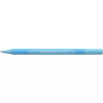   Golyóstoll, 0,7 mm, kupakos, SCHNEIDER "Slider Edge XB Pastel", babakék