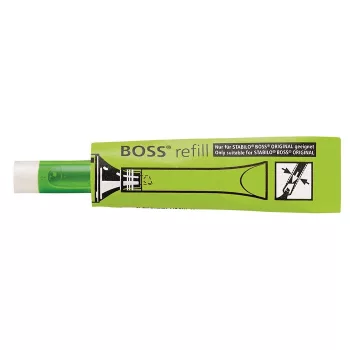   Utántöltő "Boss" szövegkiemelőhöz, STABILO "Boss", zöld