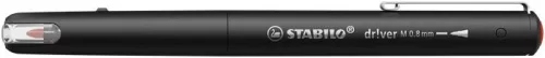 Filctoll, 0,8 mm, STABILO "dr!ver", piros