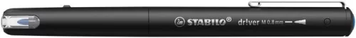 Filctoll, 0,8 mm, STABILO "dr!ver", kék