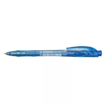   Golyóstoll, 0,38 mm, nyomógombos, STABILO "Liner 308", kék
