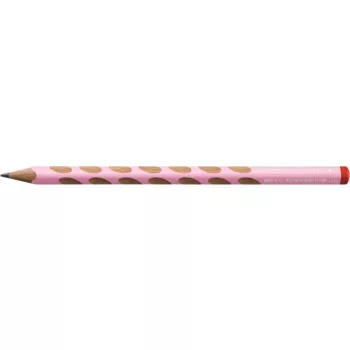   Grafitceruza, HB, háromszögletű, jobbkezes, STABILO, "EASYgraph", pasztell pink