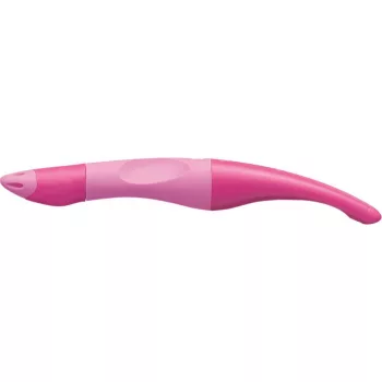   Rollertoll, 0,5 mm, jobbkezes, rózsaszín tolltest, STABILO "EASYoriginal Start", kék