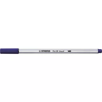Ecsetirón, STABILO "Pen 68 brush", sötétkék