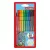 Filctoll készlet, 1 mm, STABILO "Pen 68", 10 különböző szín
