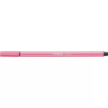   Filctoll, 1 mm, STABILO "Pen 68", halvány rózsaszín