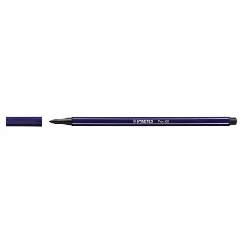 Filctoll, 1 mm, STABILO "Pen 68", berlini kék