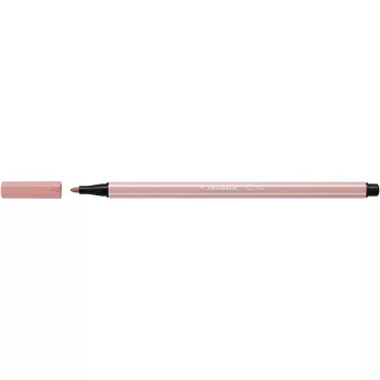 Filctoll, 1 mm, STABILO "Pen 68", hajnalpír