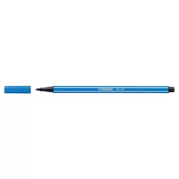 Filctoll, 1 mm, STABILO "Pen 68", sötétkék