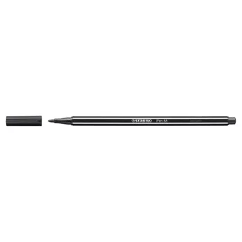 Filctoll, 1 mm, STABILO "Pen 68", fekete