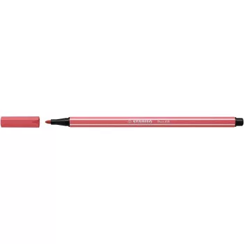 Filctoll, 1 mm, STABILO "Pen 68", rozsdavörös