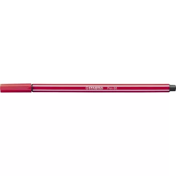Filctoll, 1 mm, STABILO "Pen 68", sötétpiros