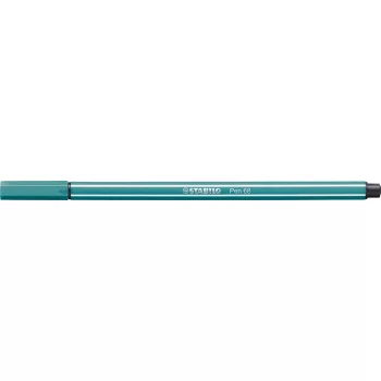 Filctoll, 1 mm, STABILO "Pen 68", türkizkék