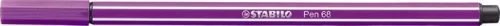 Filctoll, 1 mm, STABILO "Pen 68", orgona lila