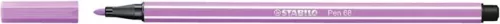 Filctoll, 1 mm, STABILO "Pen 68", pasztell-lila