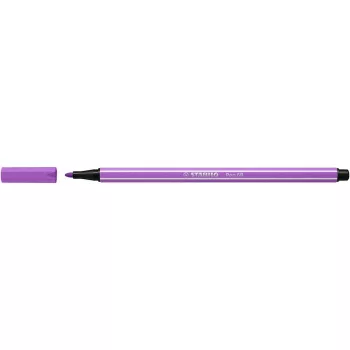 Filctoll, 1 mm, STABILO "Pen 68", szilva
