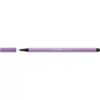 Filctoll, 1 mm, STABILO "Pen 68", szürkéslila