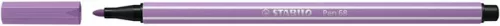 Filctoll, 1 mm, STABILO "Pen 68", szürkéslila