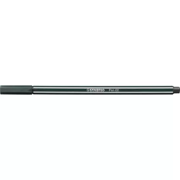 Filctoll, 1 mm, STABILO "Pen 68", sötétzöld