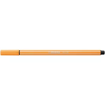 Filctoll, 1 mm, STABILO "Pen 68", papaya