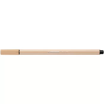 Filctoll, 1 mm, STABILO "Pen 68", bőrszín