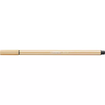 Filctoll, 1 mm, STABILO "Pen 68", világosokker