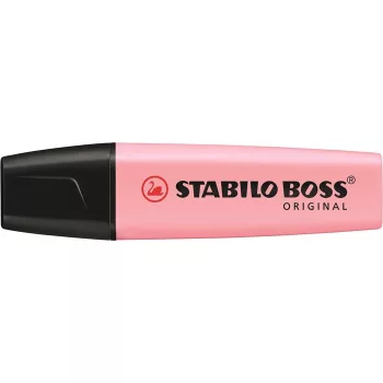   Szövegkiemelő, 2-5 mm, STABILO "BOSS original Pastel", rózsa