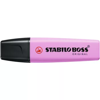  Szövegkiemelő, 2-5 mm, STABILO "BOSS original Pastel", deres málna
