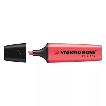   Szövegkiemelő, 2-5 mm, STABILO "BOSS original", piros