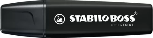 Szövegkiemelő, marker, 2-5 mm, STABILO "BOSS original NatureCOLORS", fekete