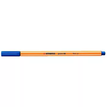 Tűfilc, 0,4 mm, STABILO "Point 88", kék